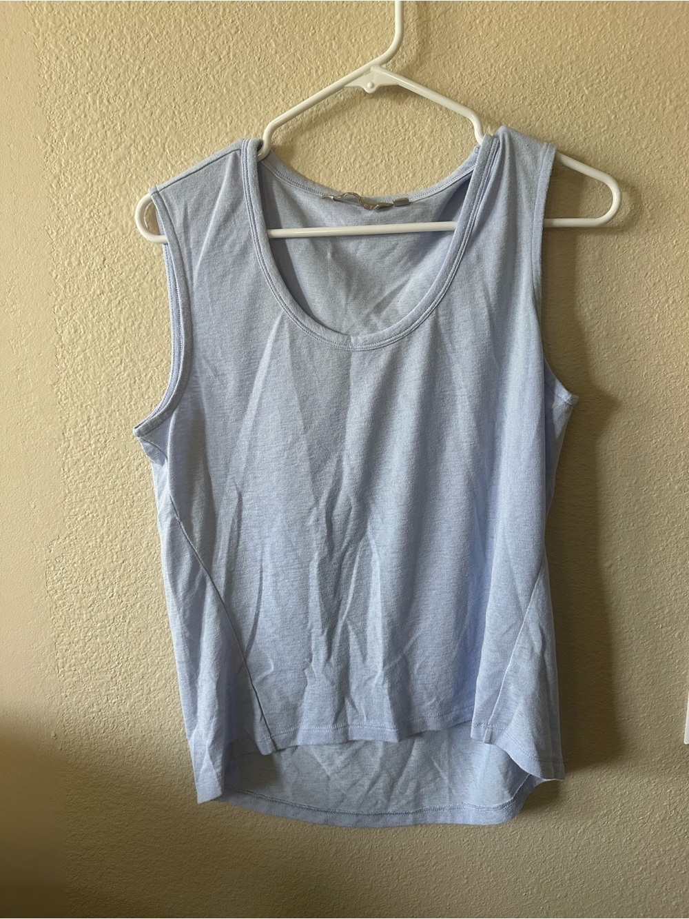 Athleta Light Blue Women's Sleeveless Scoop Neck Tank Top size S/ pre-owned 1403